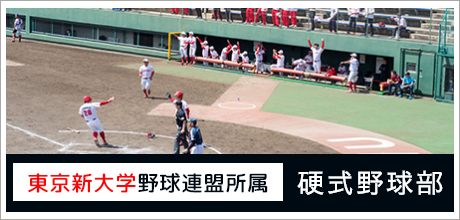 東京新大学野球連盟所属 硬式野球部サイト